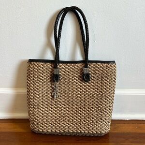 Vintage Ego Straw Purse